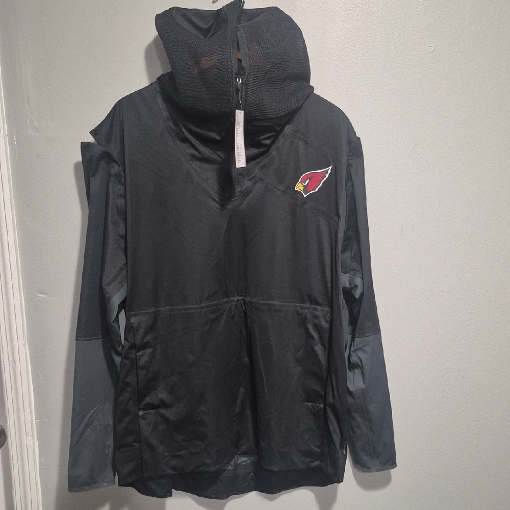 Nike Arizona Cardinals Zonal Aeroshield Weatherproof w Breakaway Sleeves - Picture 2 of 9
